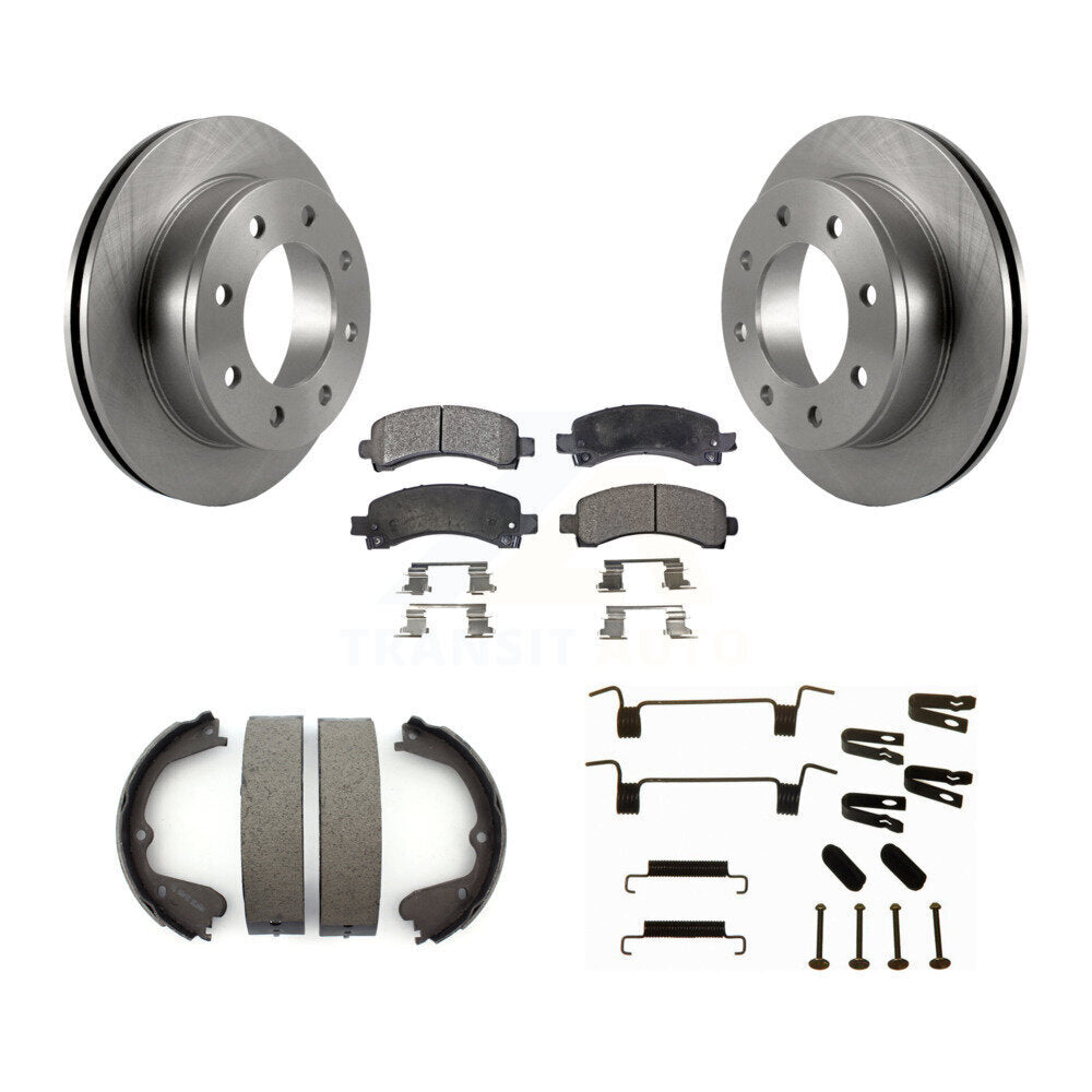 Transit Auto K8F-104904 Disc Brake Kit for 2008-2012 GMC Savana 3500 - Rear product image