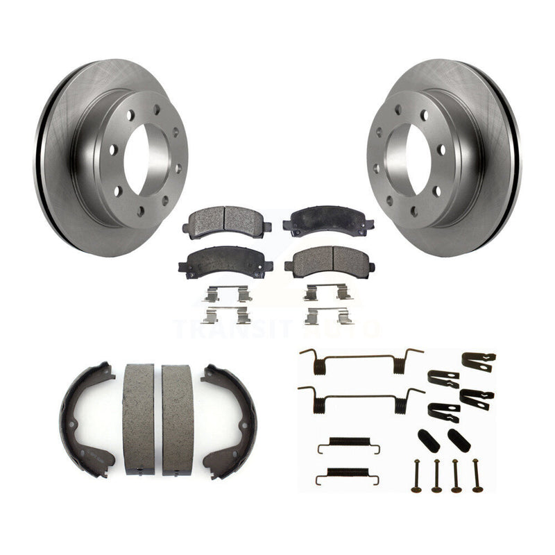 Transit Auto K8F-104904 Disc Brake Kit for 2008-2012 GMC Savana 3500 - Rear product image
