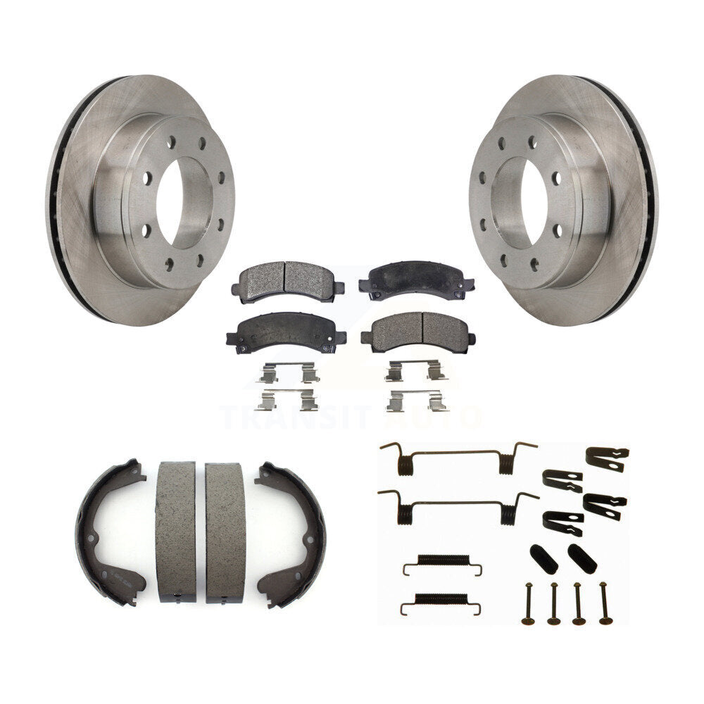 Transit Auto K8F-104905 Disc Brake Kit for 2012 GMC Savana 3500 - Rear product image