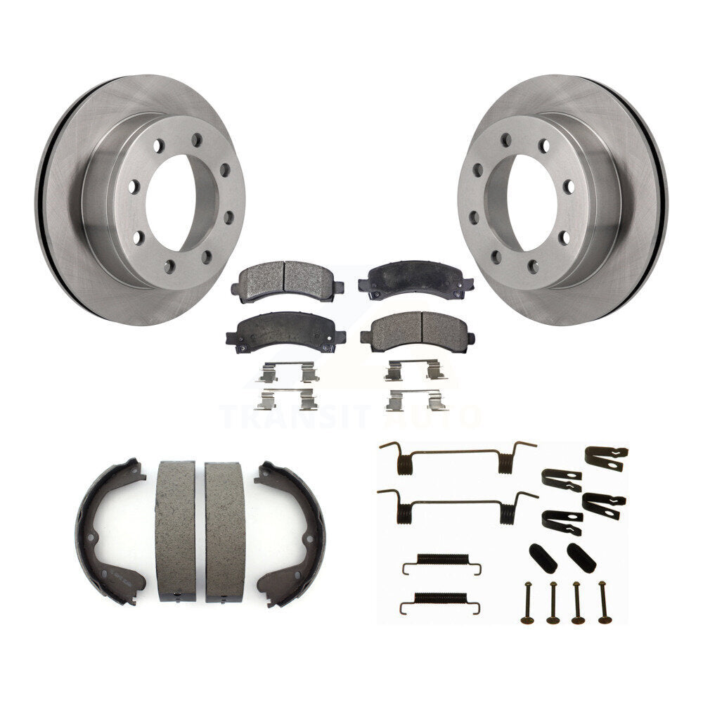 Transit Auto K8F-104906 Disc Brake Kit for 2008-2012 GMC Savana 3500 - Rear product image