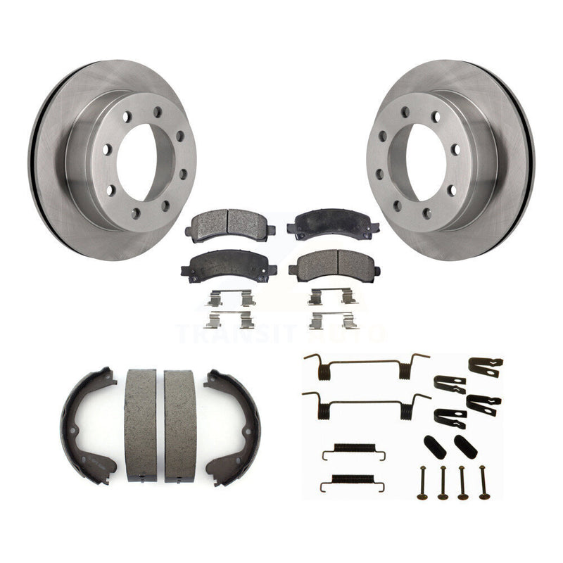 Transit Auto K8F-104906 Disc Brake Kit for 2008-2012 GMC Savana 3500 - Rear product image
