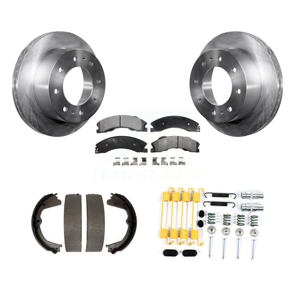 Transit Auto K8F-104908 Disc Brake Kit for 2011-2019 GMC Sierra 2500 HD, Chevrolet Suburban 3500 HD, Chevrolet Silverado 2500 HD - Rear product image