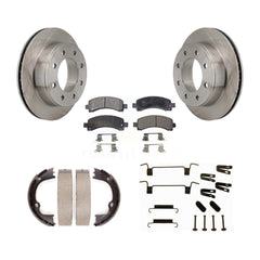 Transit Auto K8F-104910 Disc Brake Kit for 2009-2014 Chevrolet Express 3500, Chevrolet Express 2500, GMC Savana 2500 - Rear product image