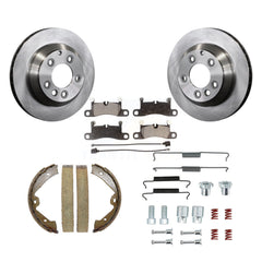 Transit Auto K8F-104918 Disc Brake Kit for 2011-2018 Porsche Cayenne, Volkswagen Touareg - Rear product image