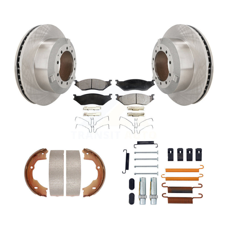 Transit Auto K8F-104921 Disc Brake Kit for 2006-2016 Ford F-550 Super Duty, Ford F-450 Super Duty, Ford LCF - Rear product image