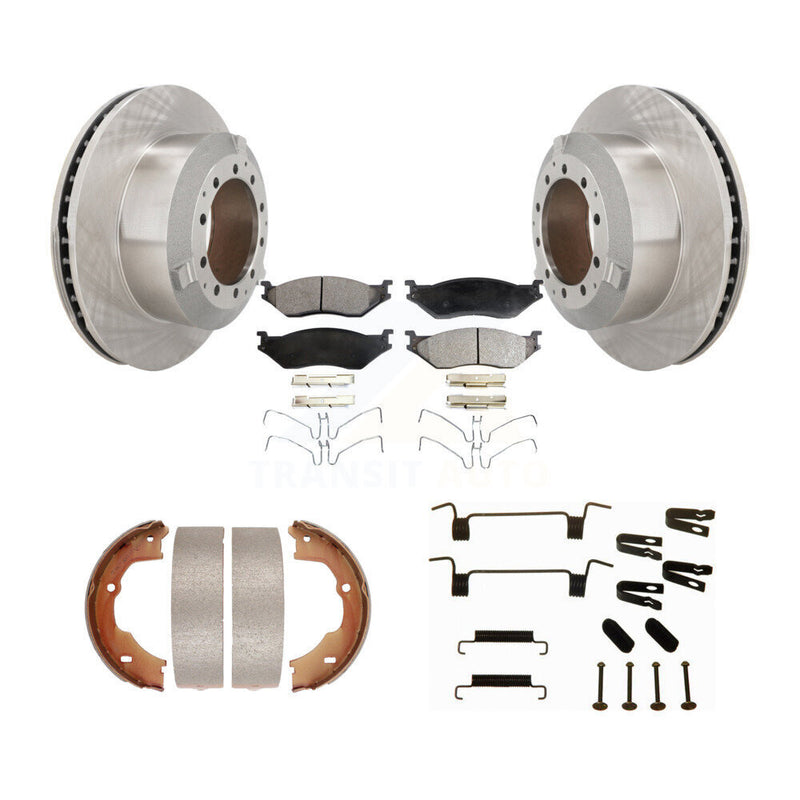Transit Auto K8F-104923 Disc Brake Kit for 2005-2016 Ford F-450 Super Duty - Rear product image