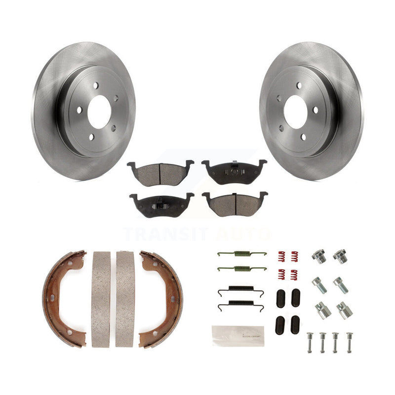 Transit Auto K8F-104929 Disc Brake Kit for 2005-2010 Ford Escape, Mercury Mariner, Mazda Tribute - Rear product image