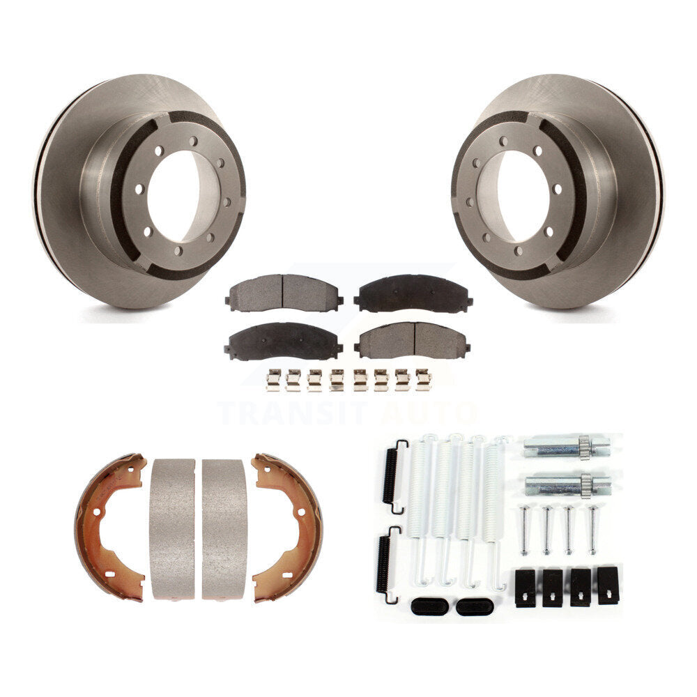 Transit Auto K8F-104931 Disc Brake Kit for 2013-2015 Ford F-450 Super Duty - Rear product image