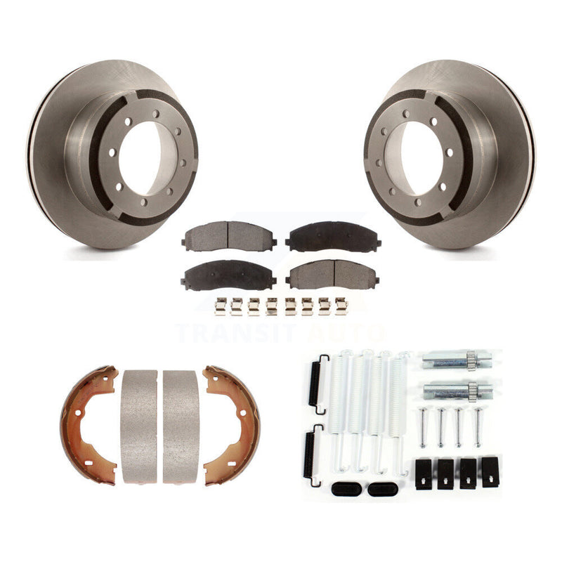 Transit Auto K8F-104931 Disc Brake Kit for 2013-2015 Ford F-450 Super Duty - Rear product image