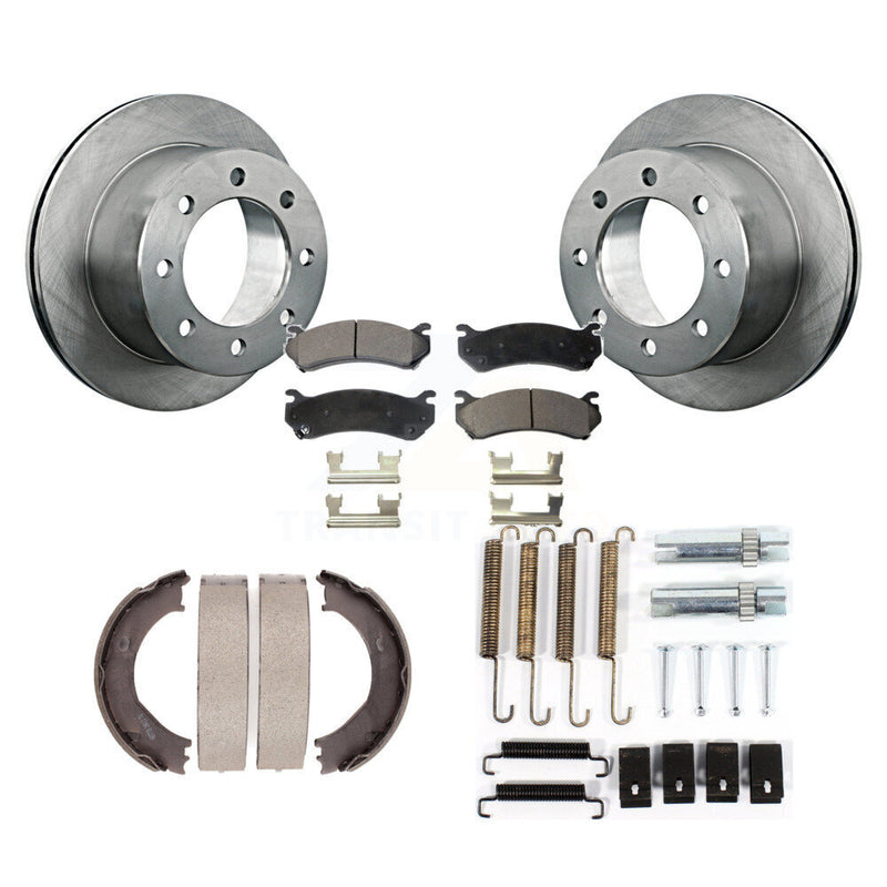 Transit Auto K8F-104941 Disc Brake Kit for 2007 GMC Sierra 3500 Classic - Rear product image