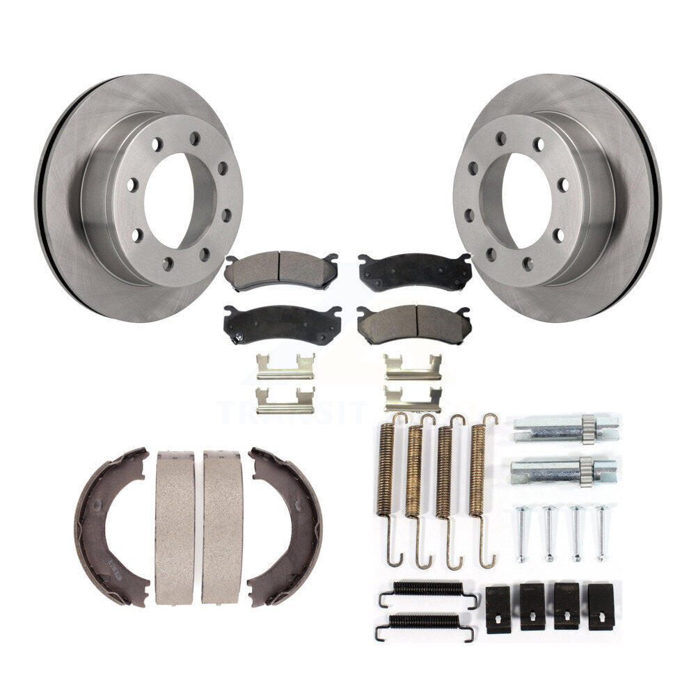 Transit Auto K8F-104944 Disc Brake Kit for 2004-2006 Chevrolet Silverado 3500, GMC Sierra 3500 - Rear product image