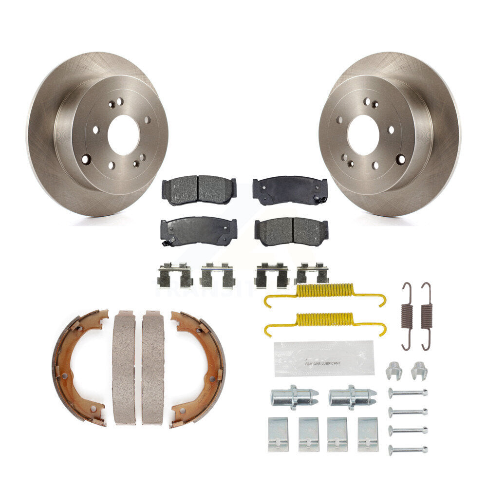 Transit Auto K8F-104958 Disc Brake Kit for 2007-2009 Hyundai Santa Fe - Rear product image