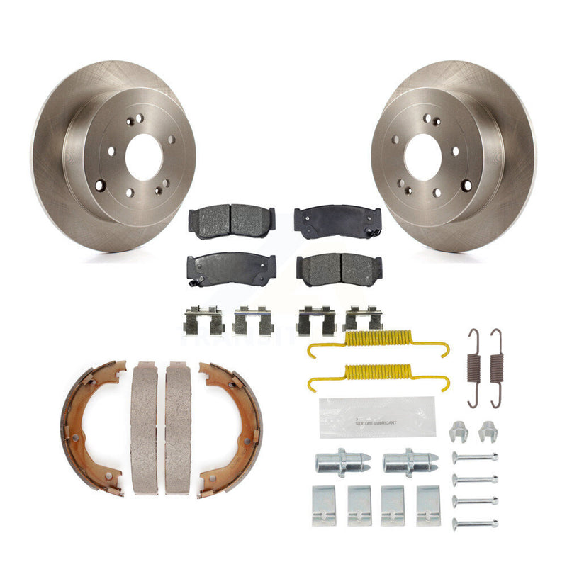 Transit Auto K8F-104958 Disc Brake Kit for 2007-2009 Hyundai Santa Fe - Rear product image