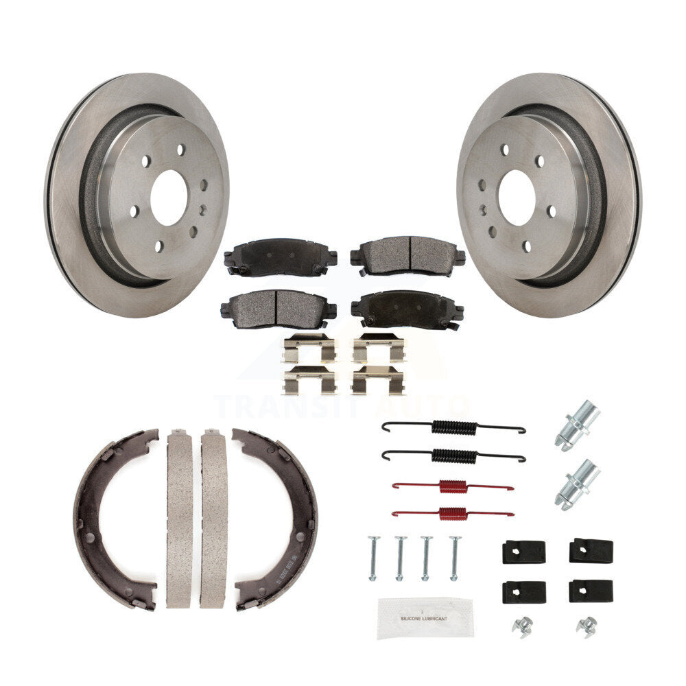 Transit Auto K8F-104961 Disc Brake Kit for 2014-2019 Cadillac XTS - Rear product image