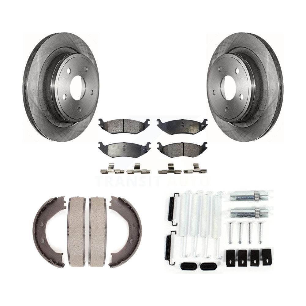Transit Auto K8F-104963 Disc Brake Kit for 2002-2004 Dodge Ram 1500 - Rear product image