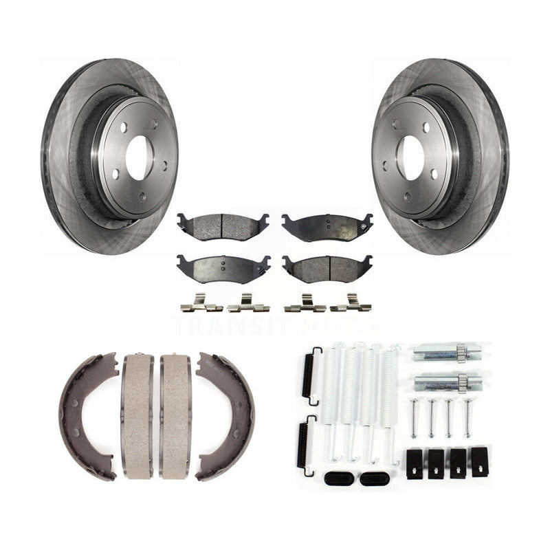 Transit Auto K8F-104963 Disc Brake Kit for 2002-2004 Dodge Ram 1500 - Rear product image