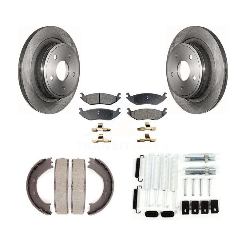 Transit Auto K8F-104965 Disc Brake Kit for 2004-2008 Dodge Ram 1500, Chrysler Aspen, Dodge Durango - Rear product image