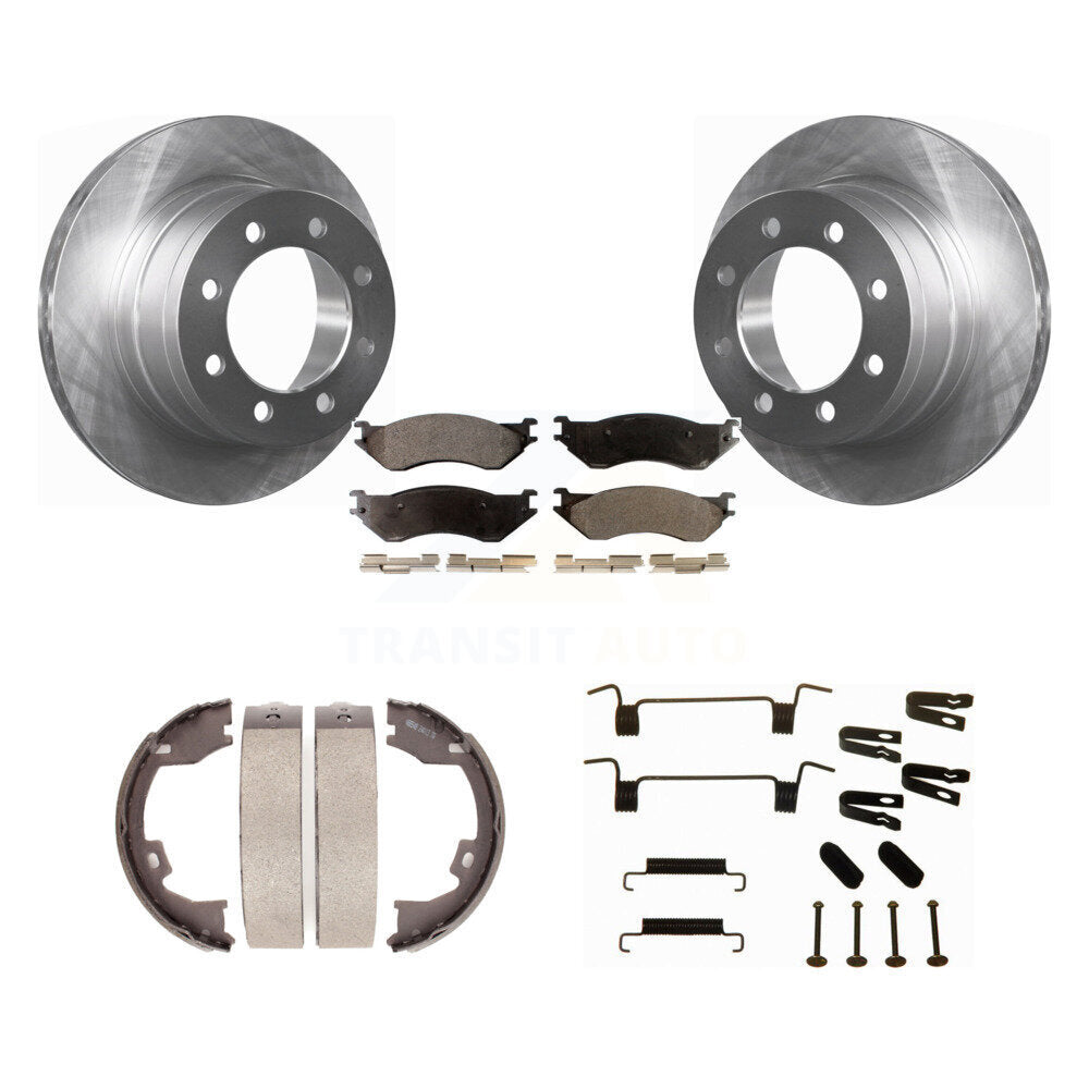 Transit Auto K8F-104966 Disc Brake Kit for 2006-2008 Dodge Ram 1500, Dodge Ram 2500, Dodge Ram 3500 - Rear product image