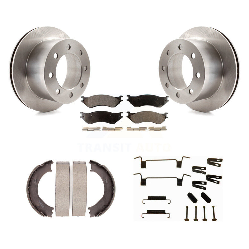 Transit Auto K8F-104969 Disc Brake Kit for 2001-2002 Dodge Ram 2500, Dodge Ram 3500 - Rear product image