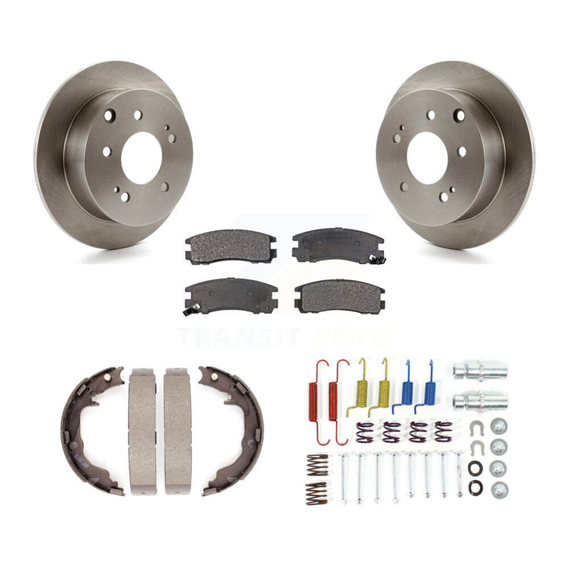 Transit Auto K8F-104971 Disc Brake Kit for 2004-2012 Mitsubishi Galant, Mitsubishi Eclipse - Rear product image