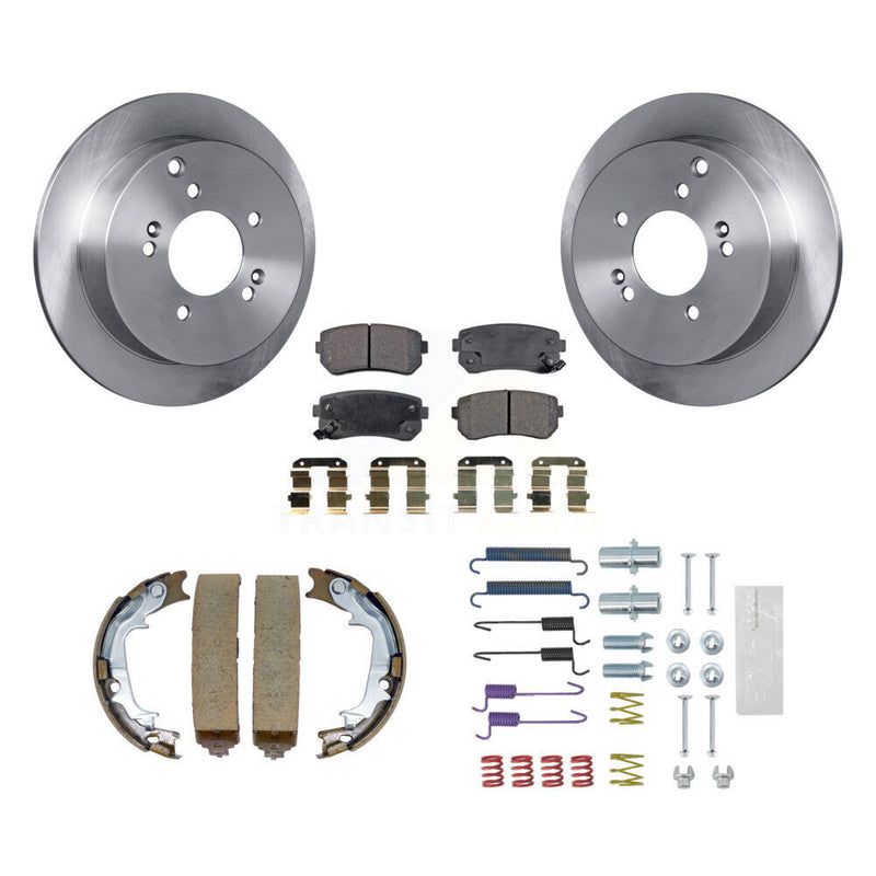 Transit Auto K8F-104972 Disc Brake Kit for 2010-2016 Kia Sportage, Hyundai Tucson - Rear product image