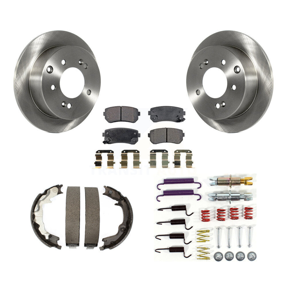 Transit Auto K8F-104974 Disc Brake Kit for 2010-2013 Kia Forte, Kia Forte Koup - Rear product image