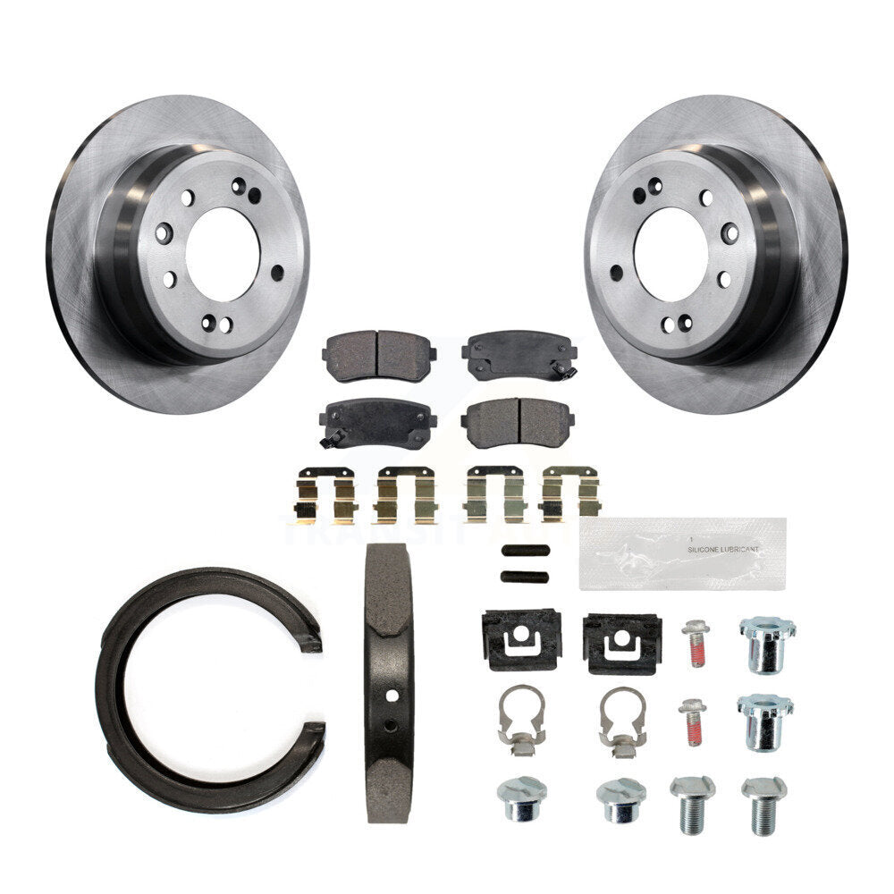 Transit Auto K8F-104975 Disc Brake Kit for 2011-2016 Kia Sportage - Rear product image