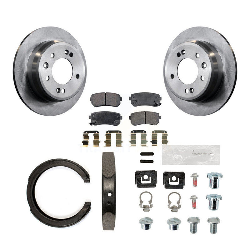 Transit Auto K8F-104975 Disc Brake Kit for 2011-2016 Kia Sportage - Rear product image