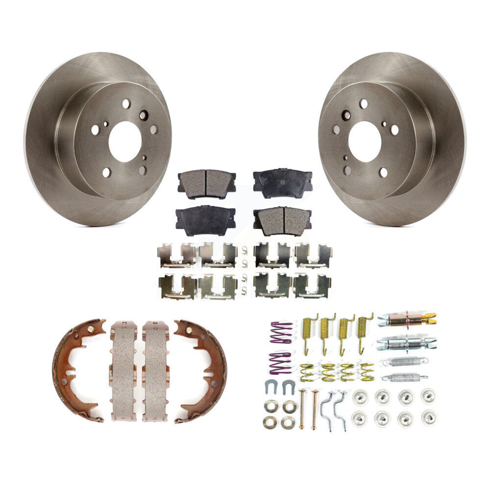 Transit Auto K8F-104977 Disc Brake Kit for 2007-2012 Toyota Avalon, Lexus ES350, Toyota Camry - Rear product image