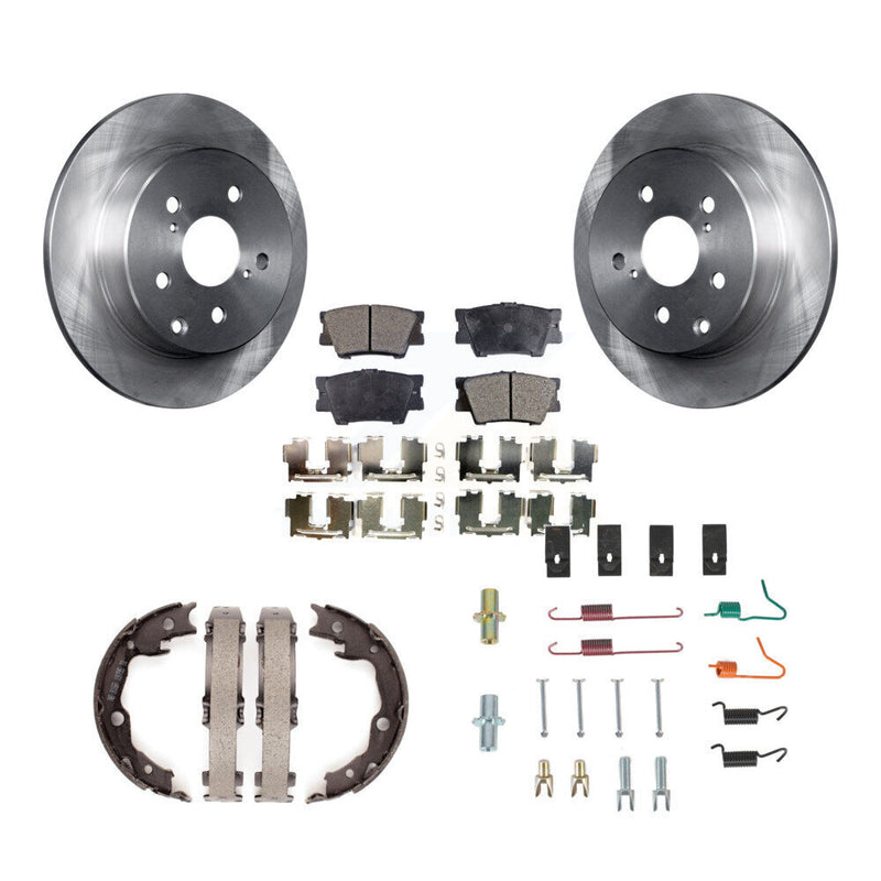 Transit Auto K8F-104979 Disc Brake Kit for 2006-2018 Lexus HS250h, Toyota RAV4 - Rear product image