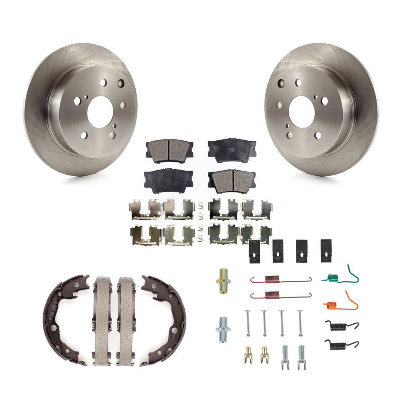 Transit Auto K8F-104980 Disc Brake Kit for 2009-2013 Toyota Matrix, Pontiac Vibe - Rear product image