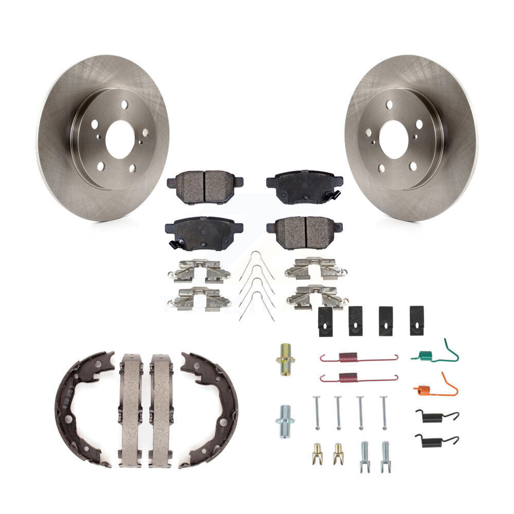 Transit Auto K8F-104981 Disc Brake Kit for 2009-2012 Toyota Matrix, Pontiac Vibe - Rear product image