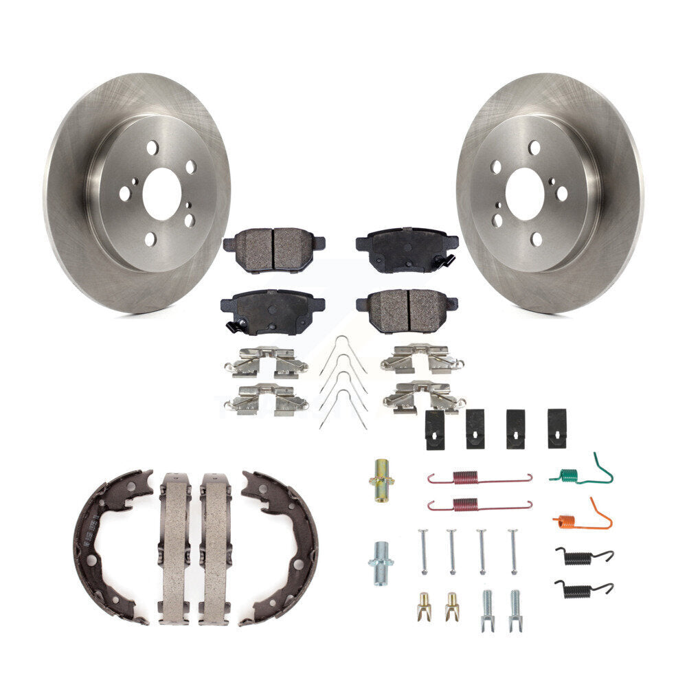 Transit Auto K8F-104982 Disc Brake Kit for 2009-2012 Pontiac Vibe, Toyota Matrix - Rear product image
