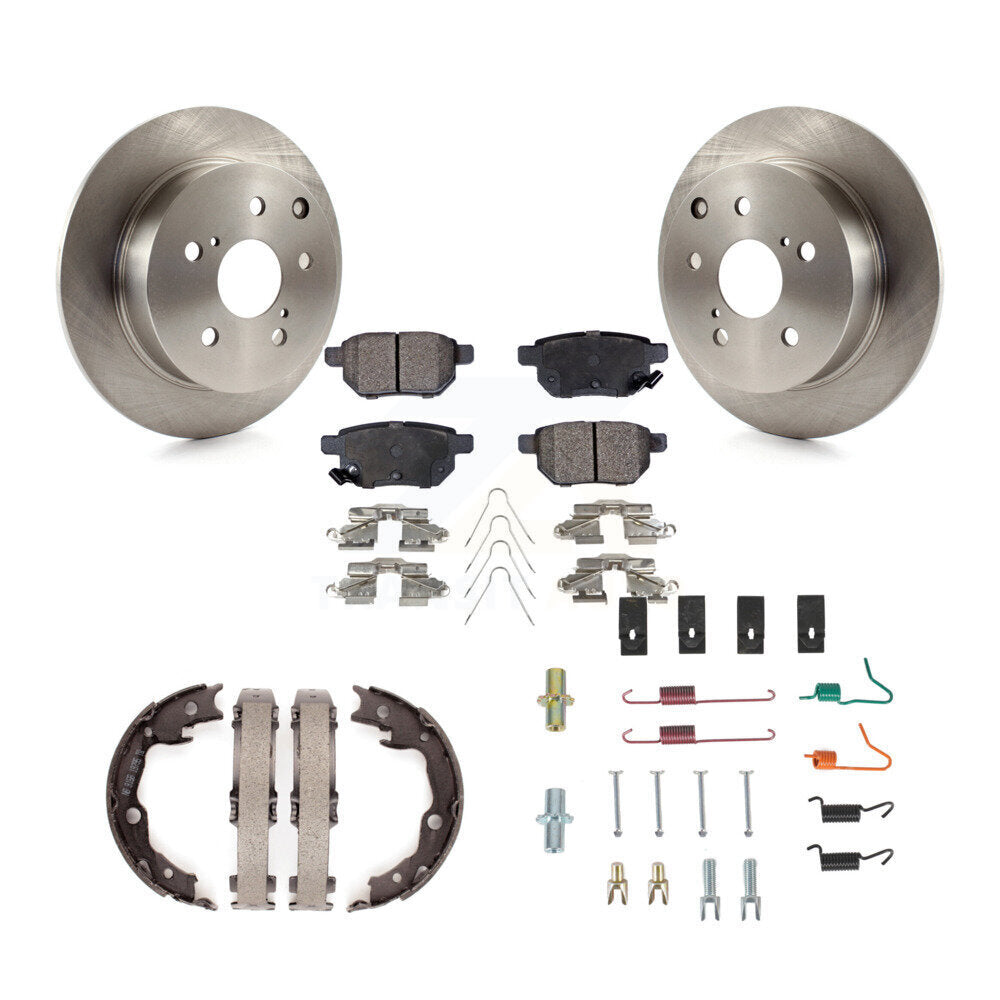 Transit Auto K8F-104984 Disc Brake Kit for 2010 Toyota Matrix - Rear product image