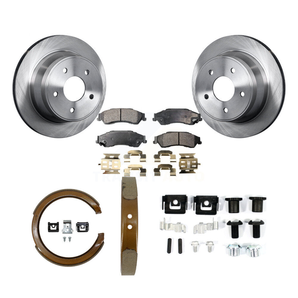 Transit Auto K8F-104985 Disc Brake Kit for 1997-2005 GMC Jimmy, Chevrolet S10, GMC Sonoma & more - Rear product image