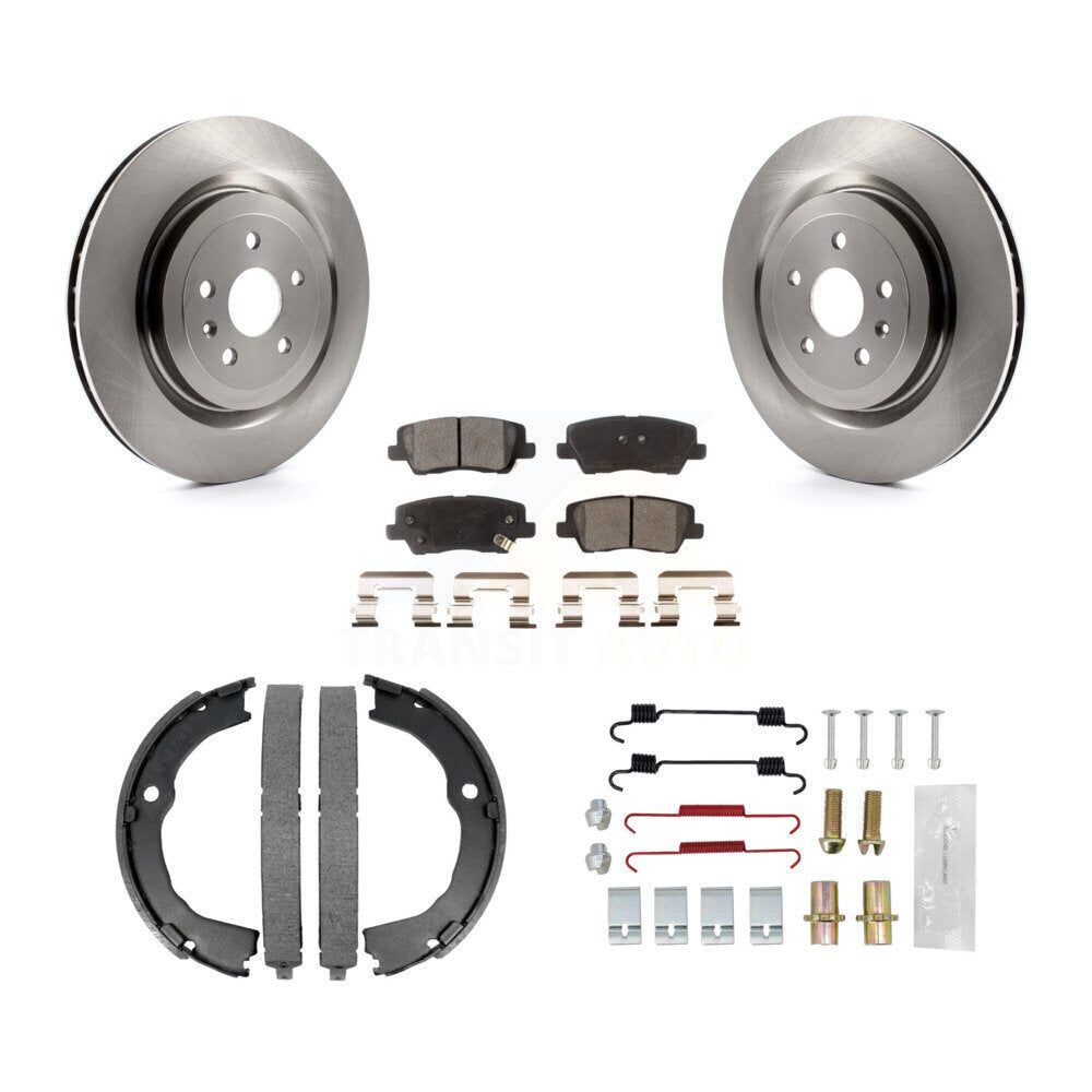 Transit Auto K8F-104991 Disc Brake Kit for 2015 Cadillac CTS - Rear product image