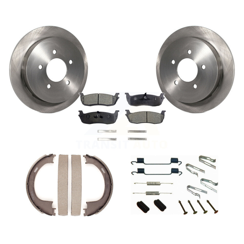 Transit Auto K8F-104996 Disc Brake Kit for 1998-2004 Ford F-150 Heritage, Lincoln Blackwood, Ford F-150 & more - Rear product image