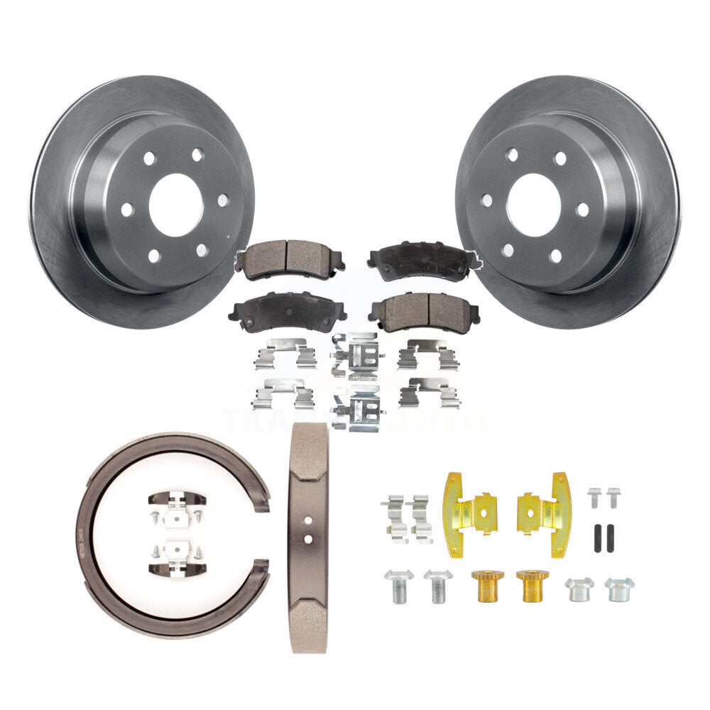 Transit Auto K8F-105002 Disc Brake Kit for 1999-2005 Chevrolet Silverado 1500, GMC Sierra 1500, Chevrolet Astro & more - Rear product image