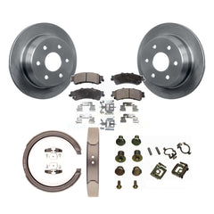 Transit Auto K8F-105004 Disc Brake Kit for 2005-2007 Chevrolet Silverado 1500 Classic, GMC Sierra 1500 Classic, Chevrolet Silverado 1500 & more - Rear product image