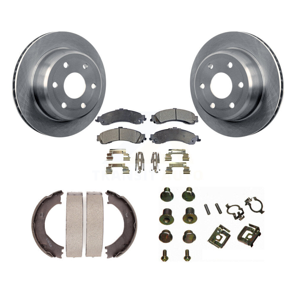 Transit Auto K8F-105007 Disc Brake Kit for 2006 Chevrolet Silverado 1500, GMC Sierra 1500 - Rear product image
