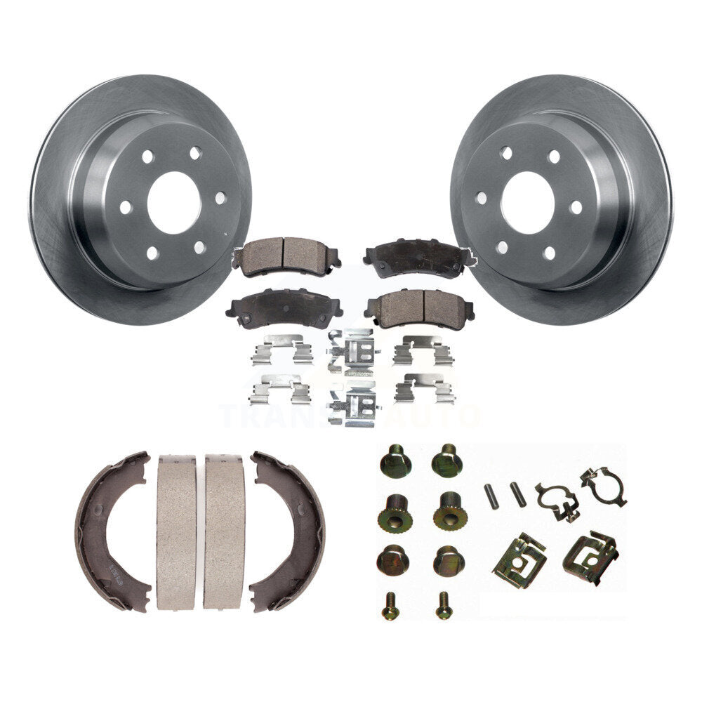 Transit Auto K8F-105008 Disc Brake Kit for 2006 Chevrolet Silverado 1500, GMC Sierra 1500 - Rear product image