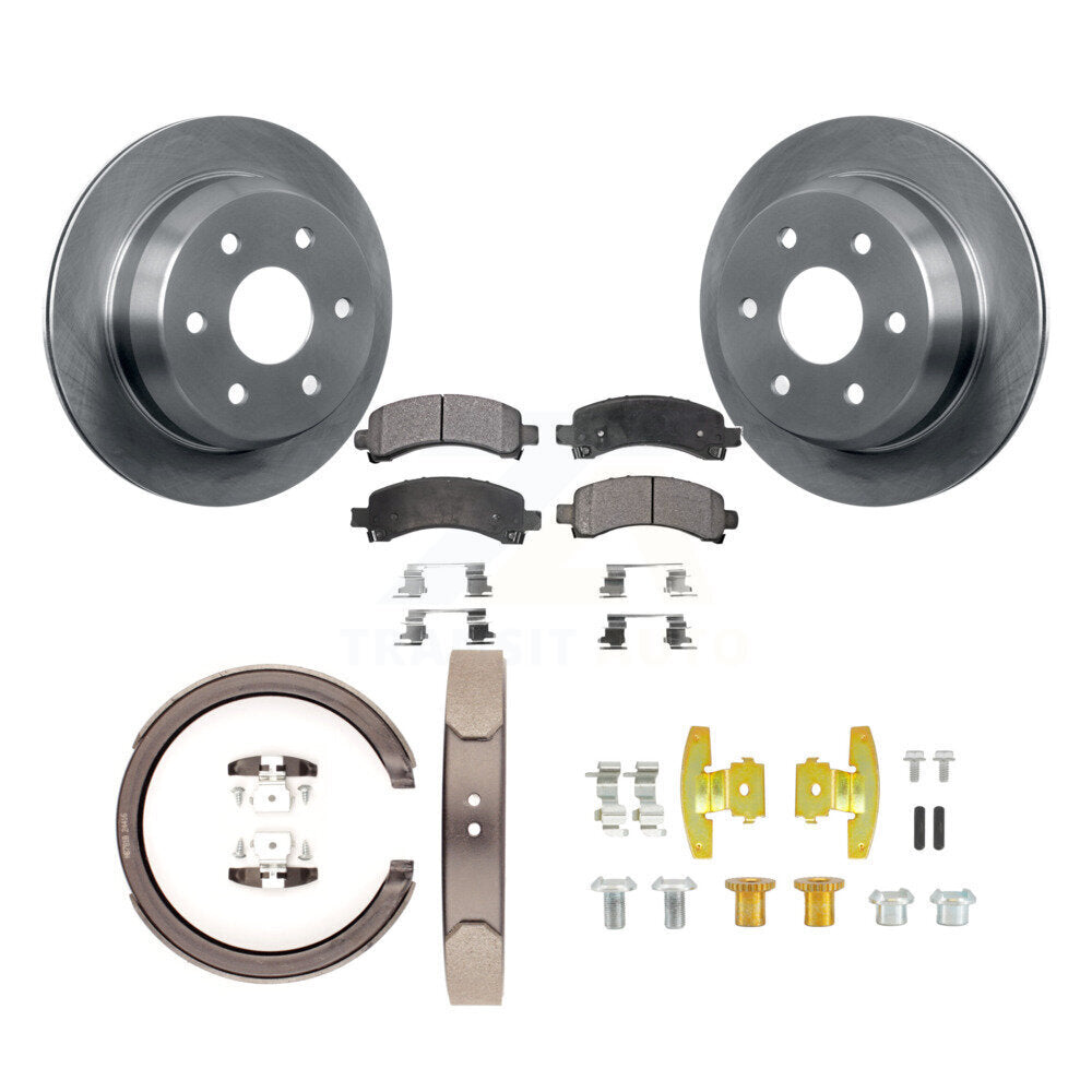Transit Auto K8F-105009 Disc Brake Kit for 2002 Chevrolet Avalanche 1500, Chevrolet Suburban 1500 - Rear product image