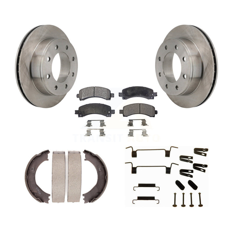 Transit Auto K8F-105014 Disc Brake Kit for 2003-2008 Chevrolet Express 2500, GMC Savana 2500 - Rear product image