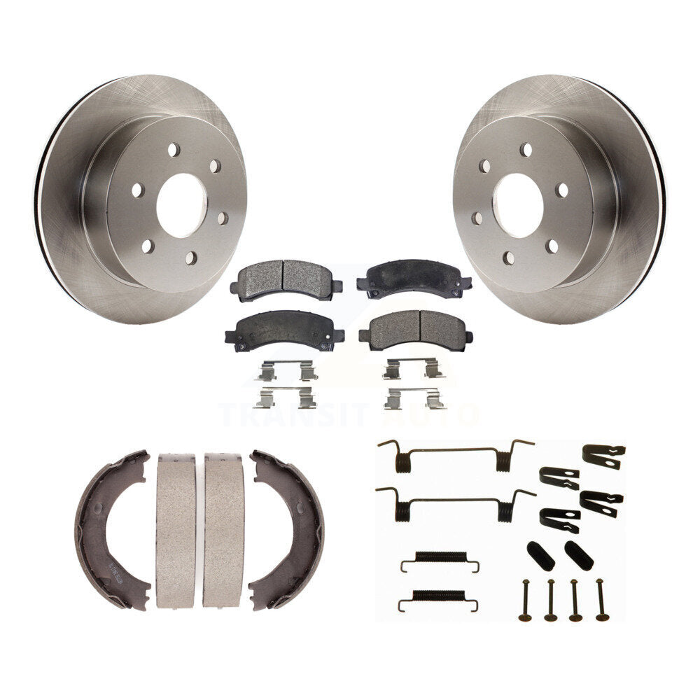 Transit Auto K8F-105015 Disc Brake Kit for 2003-2006 GMC Savana 2500, Chevrolet Express 2500 - Rear product image