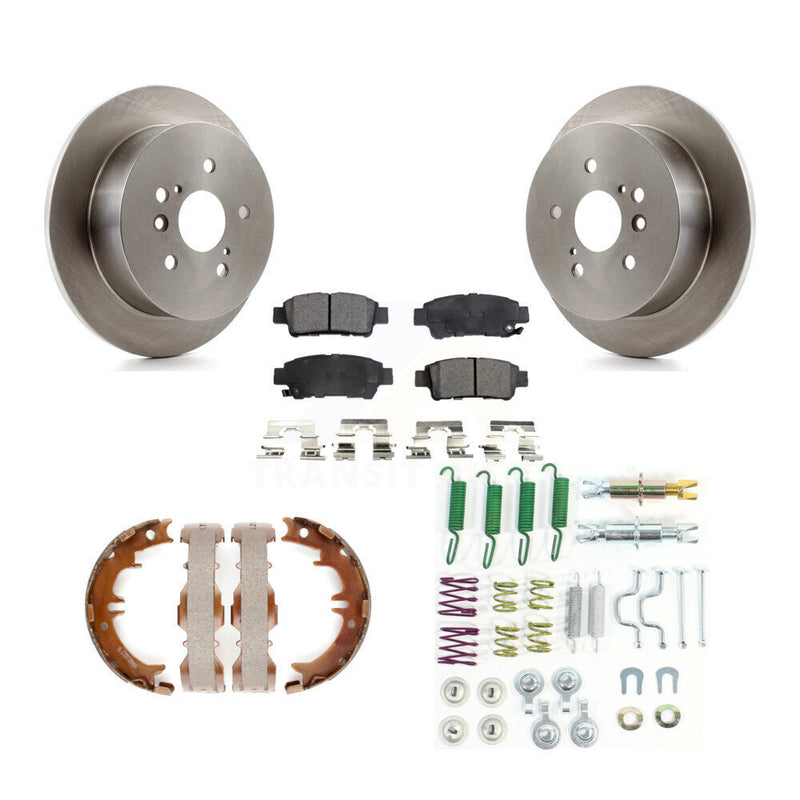 Transit Auto K8F-105019 Disc Brake Kit for 2004-2010 Toyota Sienna - Rear product image