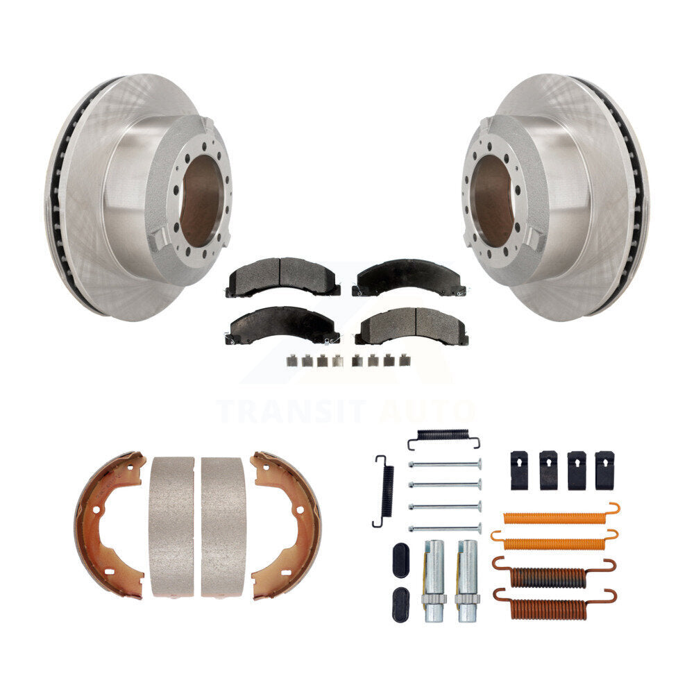Transit Auto K8F-105022 Disc Brake Kit for 2008-2021 Ram 4500, Ram 5500, Dodge Ram 4500 & more - Rear product image