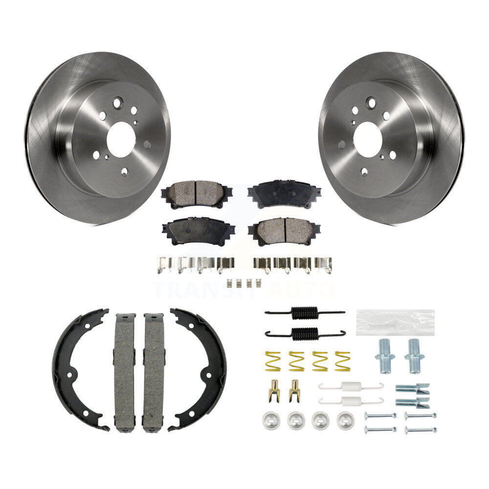 Transit Auto K8F-105030 Disc Brake Kit for 2014 Lexus IS250 - Rear product image