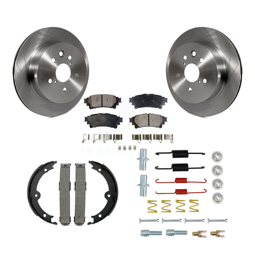 Transit Auto K8F-105031 Disc Brake Kit for 2014-2015 Lexus IS350 - Rear product image