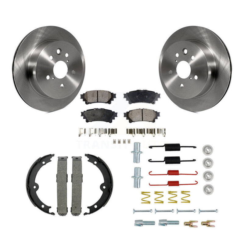 Transit Auto K8F-105031 Disc Brake Kit for 2014-2015 Lexus IS350 - Rear product image