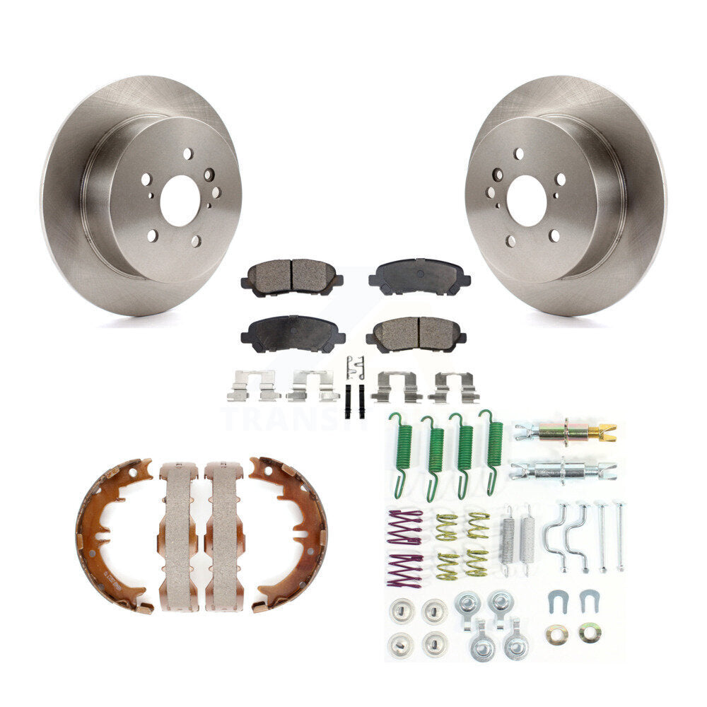 Transit Auto K8F-105032 Disc Brake Kit for 2008-2013 Toyota Highlander - Rear product image
